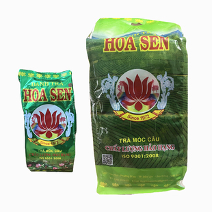 越南花茶danh tra HOA SEN荷花莲花茶70克Tra moc cau绿袋