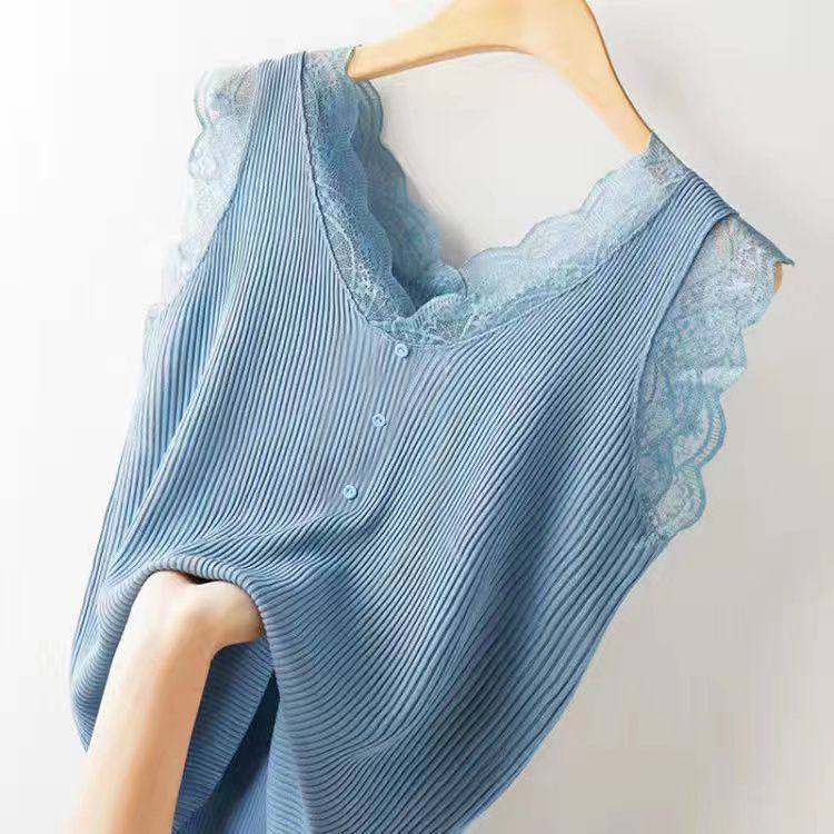 春夏季蕾丝吊带背心女宽松大码外穿内搭打底衫无袖螺纹背心女夏,女装/女士精品,背心吊带,淘宝优惠券,粉丝福利购,淘宝优惠卷