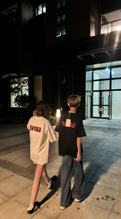 2026夏季新款男女短袖T恤圆领半袖上衣潮流百搭休闲宽松大码体恤