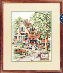 原套真线对比 正品DMC十字绣自配套件 绝版 DIM 13608 古董屋