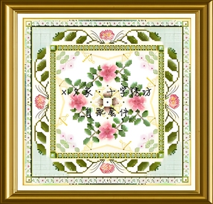 CD Beaded Rose Tile（串珠玫瑰） 含原版古董珠 水晶 十字绣套件