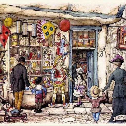 安东皮克的玩具店十字绣套件