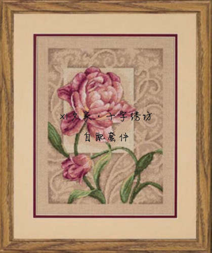 原套真线对比  正品DMC十字绣自配套件 Dim35239 Graceful Tulip
