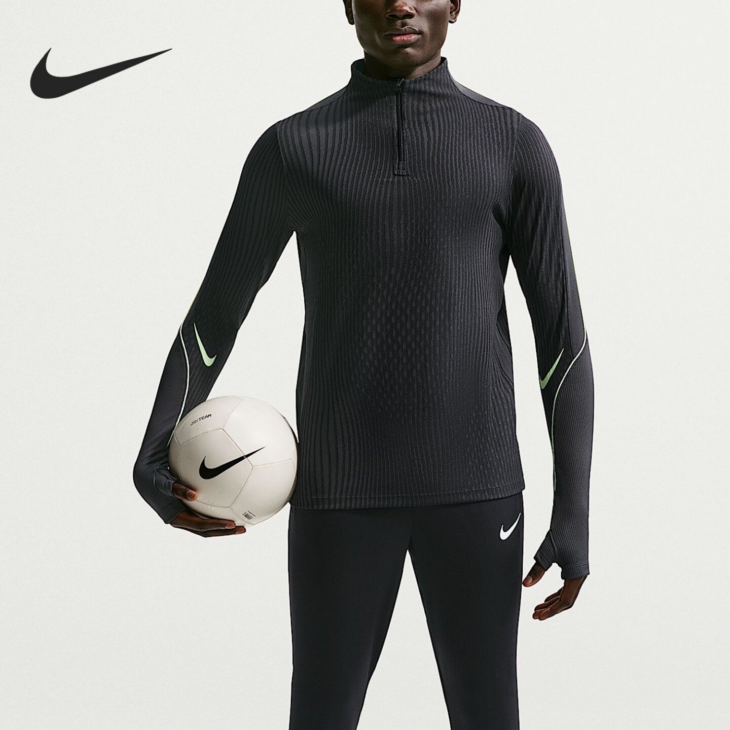 Nike耐克ADV半拉链男子长袖T恤