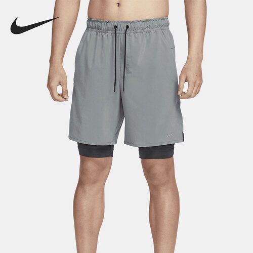 Nike男速干透气跑步健身短裤