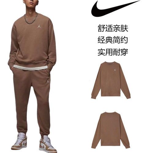 耐克春秋毛圈运动休闲卫衣