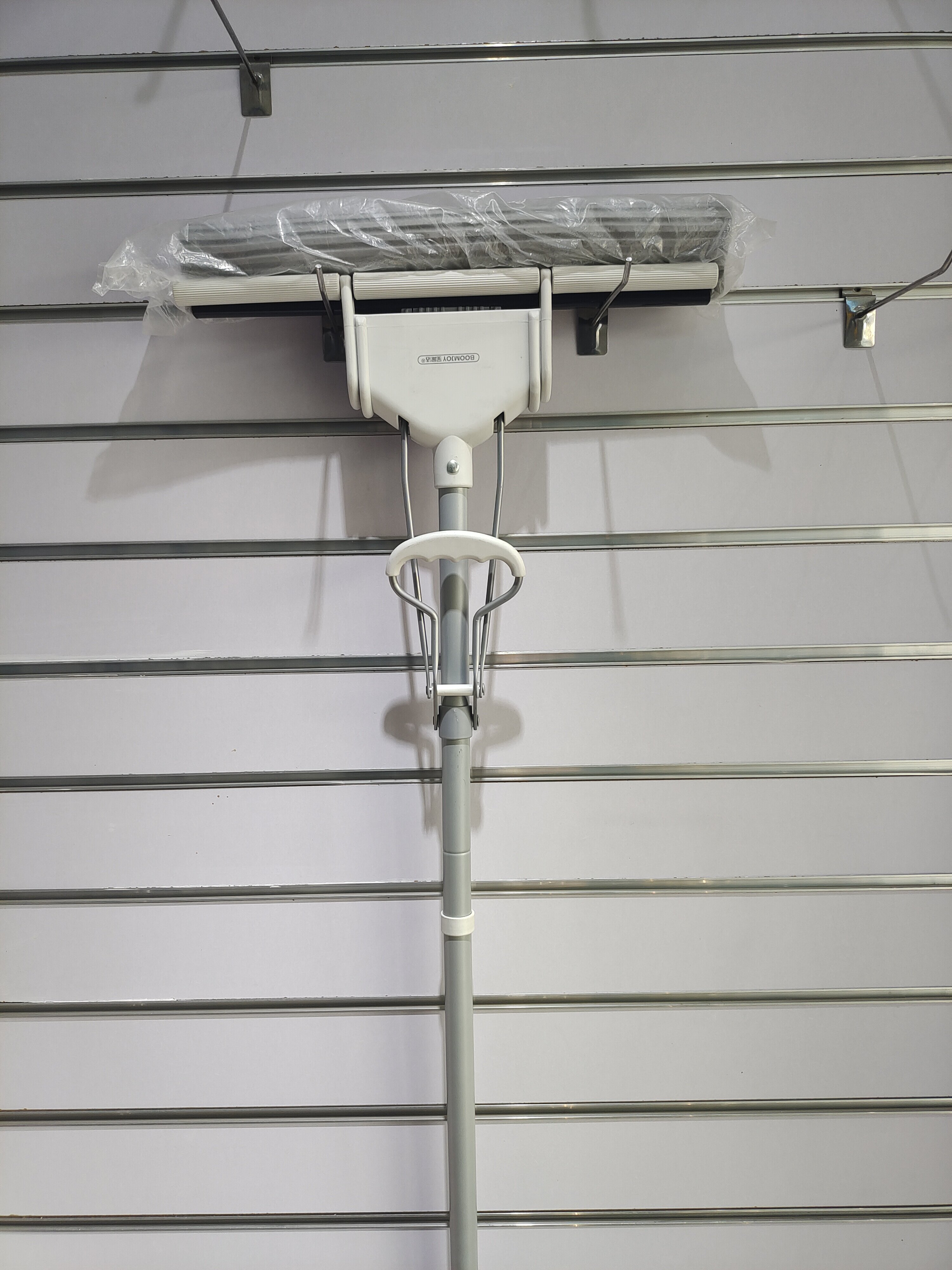 宝家洁胶棉拖把吸水拖把干湿两用免手洗耐用挤水吸水大号地拖头