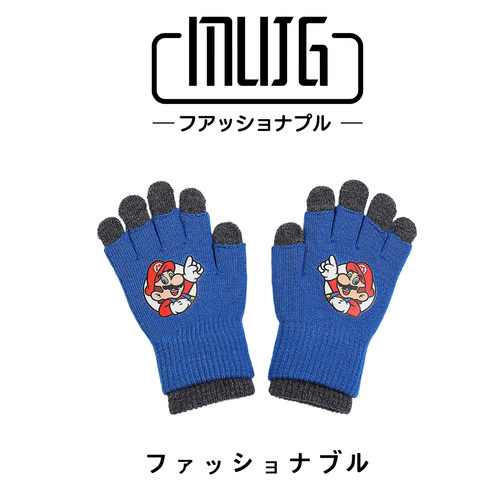 2025儿童手套秋冬季男女童可爱卡通加厚五指手套宝宝保暖分指手套