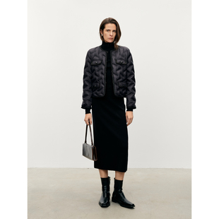 【反季特惠】90鸭绒MM麦家短款羽绒服轻薄款商场同款冬5FA181361