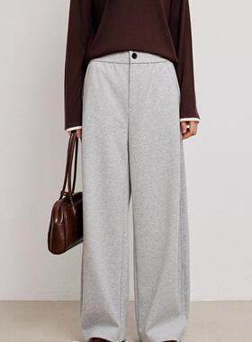 MM商场同款麦家2025冬装新款时尚百搭裤通勤简约休闲裤4GA154111