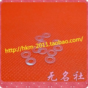 透明胶垫片 PVC塑料垫片 绝缘垫圈 M2-2.5-3-4-5-6硬料