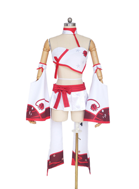 ff14cos 最终幻想14 治疗师奶妈白色紫水套cosplay紫水宫服装定制