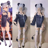 萝莉女装 克洛伊旗袍cos服量身定制 残念老师作品