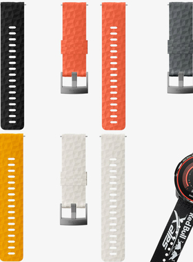 颂拓SUUNTO原装24mm快拆表带阿尔法D5斯巴达极速/户外版/9 BARO 7