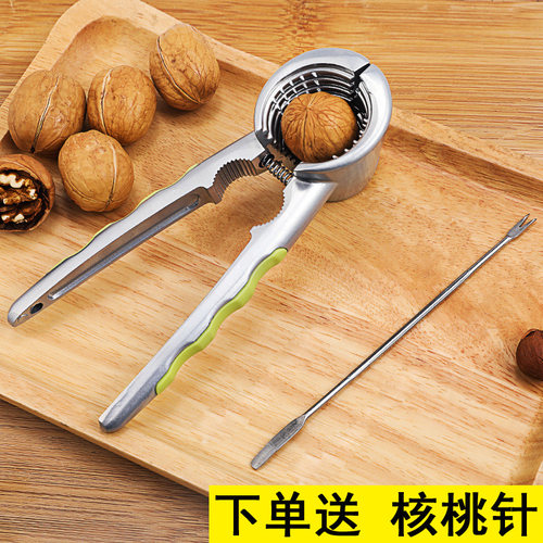 核桃夹子家用剥核夹山核桃剥壳器夹松子工具开坚果的神器榛子钳子 - 封面