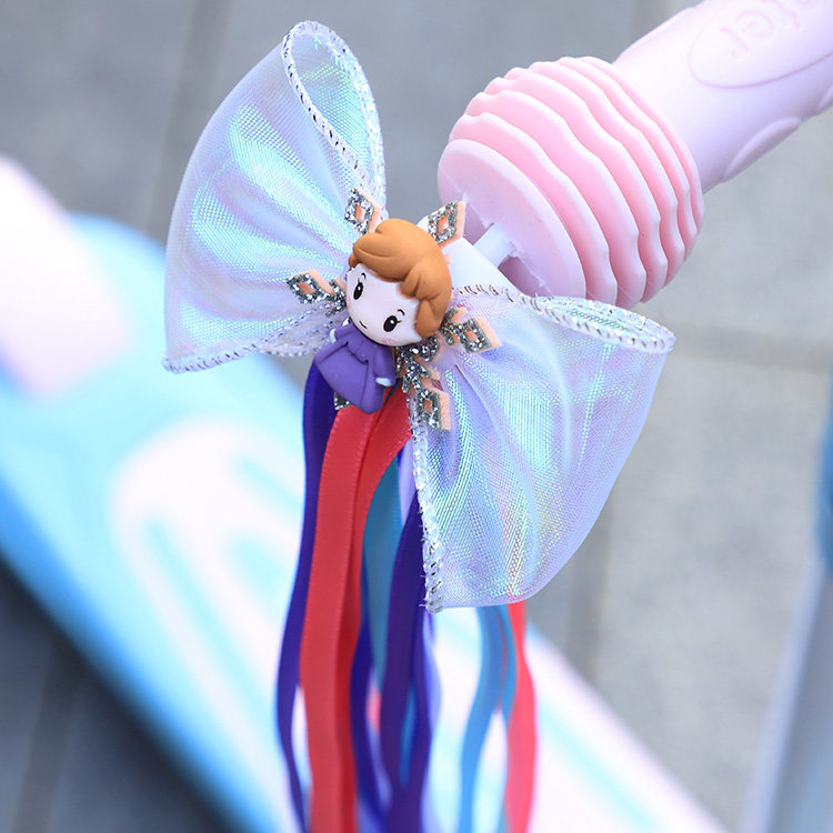 儿童自行车装饰飘带儿童滑板车彩带配饰流苏三轮童车平衡车手把穗