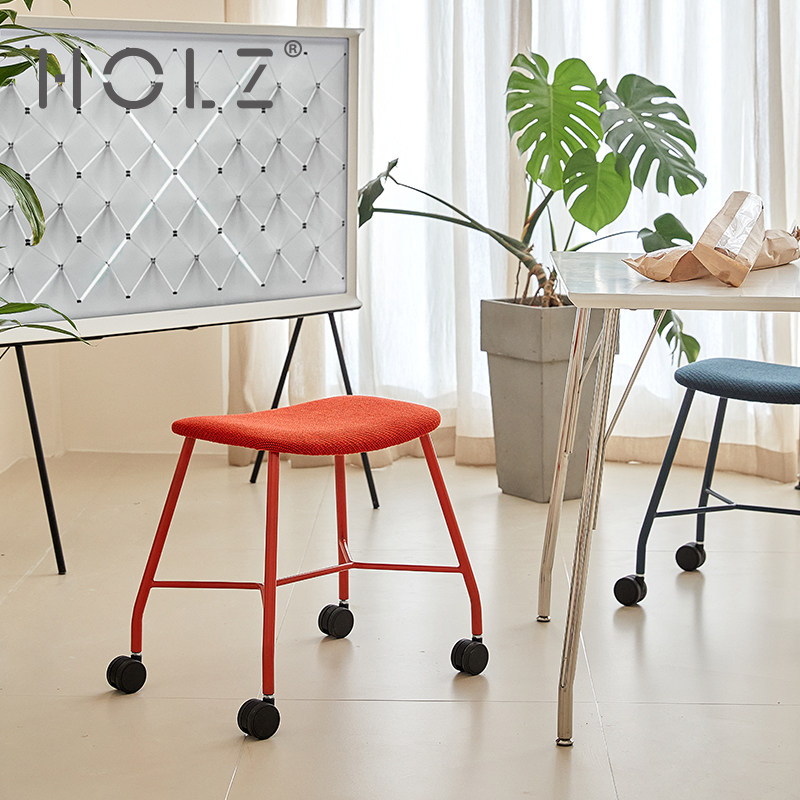 办公休闲椅可移动滑轮凳创意带轮坐椅书桌梳妆凳咖啡店餐厅软包椅,住宅家具,椅子,淘宝优惠券,粉丝福利购,淘宝优惠卷