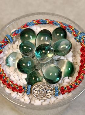 925银饰手工编织手绳桃花结双向可调节