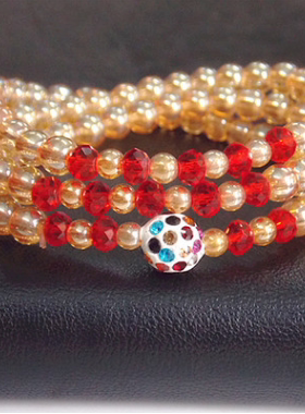 多圈地摊货源水晶手链