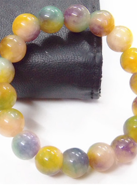 毫米玛瑙佛珠女士水晶手链