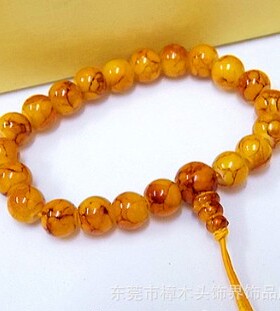 韩版弹力线玻璃葫芦手链定制