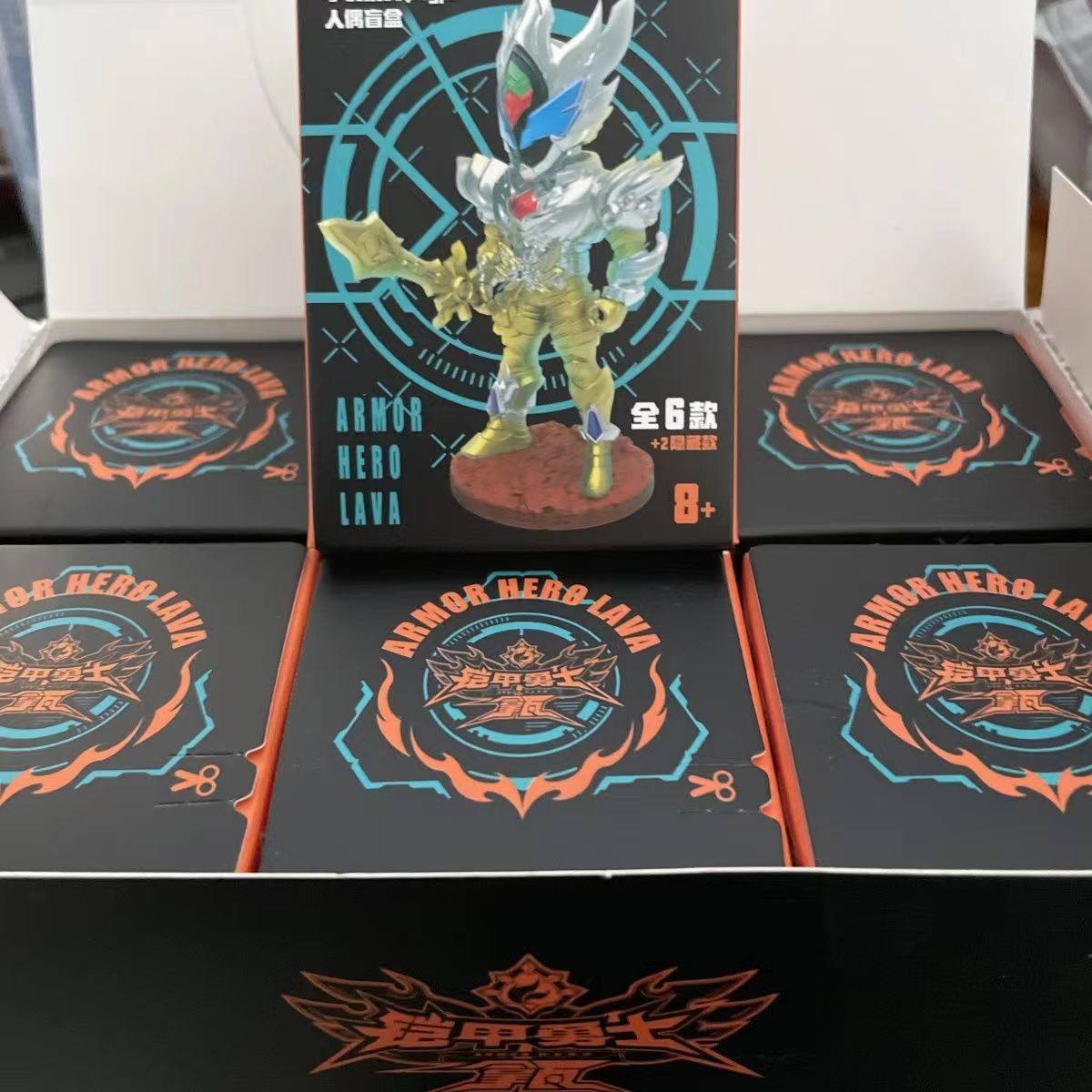 正版铠甲勇士拿瓦人偶盲盒隐藏款茨纳米驮拏多酷雷伏特鲁