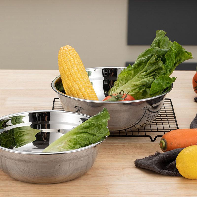 304不锈钢盆子 家用厨房圆形打蛋料理白钢盆食堂饭盆汤盆小号汤碗在类目 餐饮具, 餐具, 盆中 - 来自Buy2taobao.com提供专业的淘宝代购服务