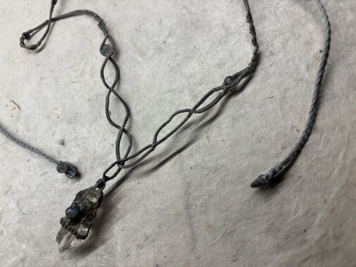 杂露集手工合作之喜马拉雅小水晶精致项链