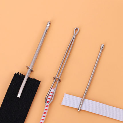 穿带器穿绳工具裤头松紧带助穿器翻绳器裤带夹子九件套