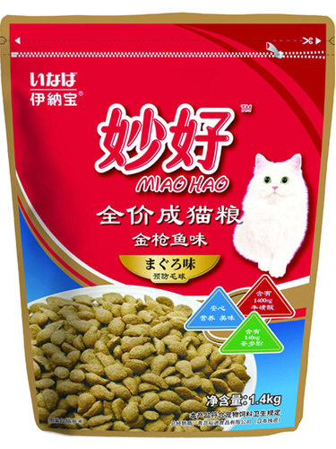 伊纳宝妙好控制毛球成猫粮幼猫粮