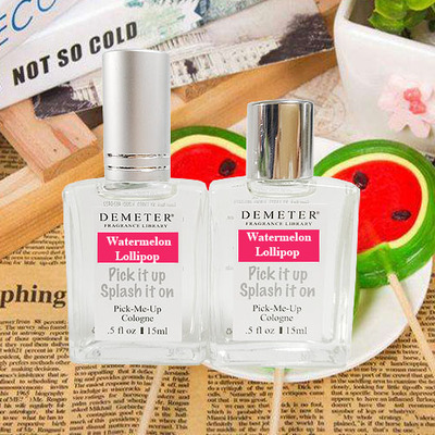 西瓜棒棒糖 甜甜的 可爱香水 香水图书馆demeter香水15ml现货女香