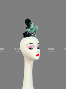 古典舞新款剧目醉清波发饰艺考表演舞独舞流光舞蹈群舞演出头饰