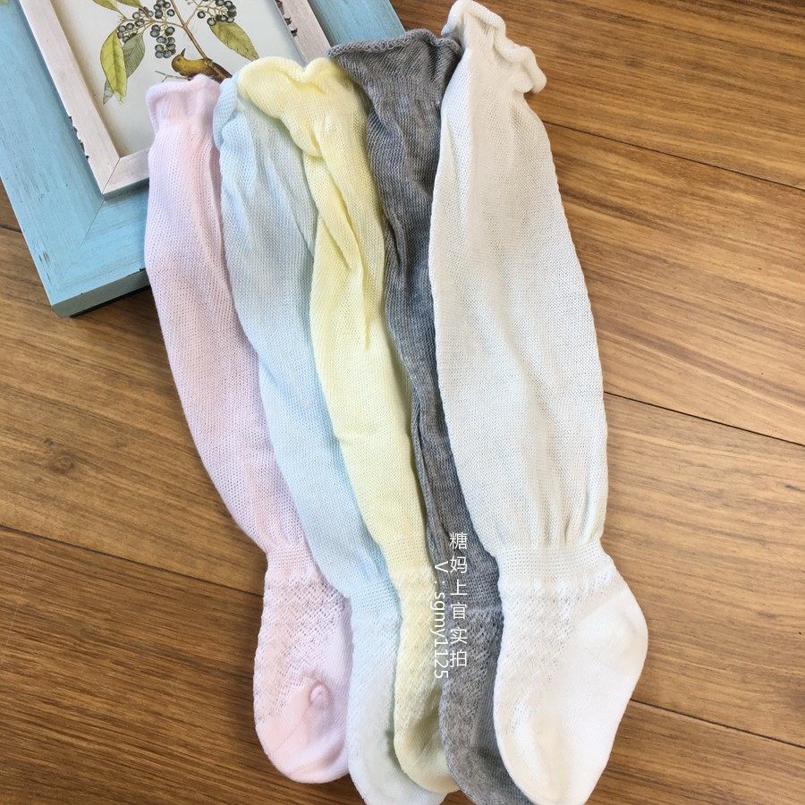 宝宝夏季过膝盖防蚊袜高长筒袜子镂空网眼薄款婴儿新生儿囤货袜子|msdalam kategori Kanak-kanak/Bayi/Keluarga dipasang, sarung kaki kanak-kanak (0-16 tahun) - dari Buy2taobao.com untuk memberikan perkhidmatan ejen Taobao profesional membeli