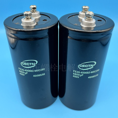 原装CECTN凯琦佳 400v6800uf FE20-400682-M5C290 变频器电解电容