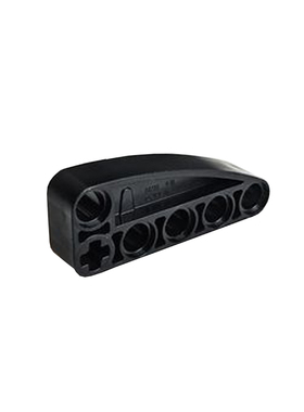 兼容乐高80286 国产积木法拉利SP3 2x5 L形四分椭圆孔臂MOC零配件