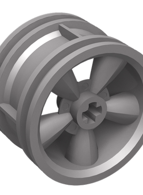 兼容乐高42716国产积木小颗粒野马轮毂可配 15413 44309 55976