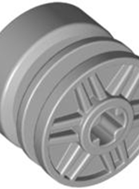 兼容乐高55982国产积木小颗粒18x14mm十道孔轮毂MOC积木散件配件