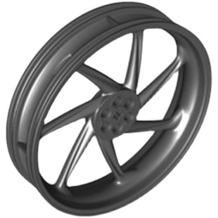 兼容乐高71720 宝马摩托车 23*104mm 轮毂轮胎1000RR