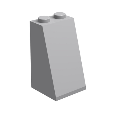 兼容乐高3684moc2x2x3斜坡面砖