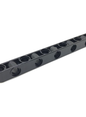 兼容乐高73507 国产积木科技零件 1x11转向厚孔梁  MOC补件