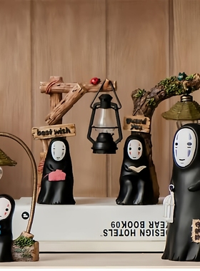 无脸男小夜灯摆件桌面饰品礼物