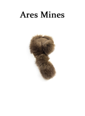 【盛朗熙Ares Mines】茸影流光 氛围感满分狐狸毛百搭围脖围巾