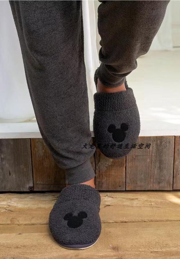授权经销美国正品barefootdreams迪士尼男式拖鞋