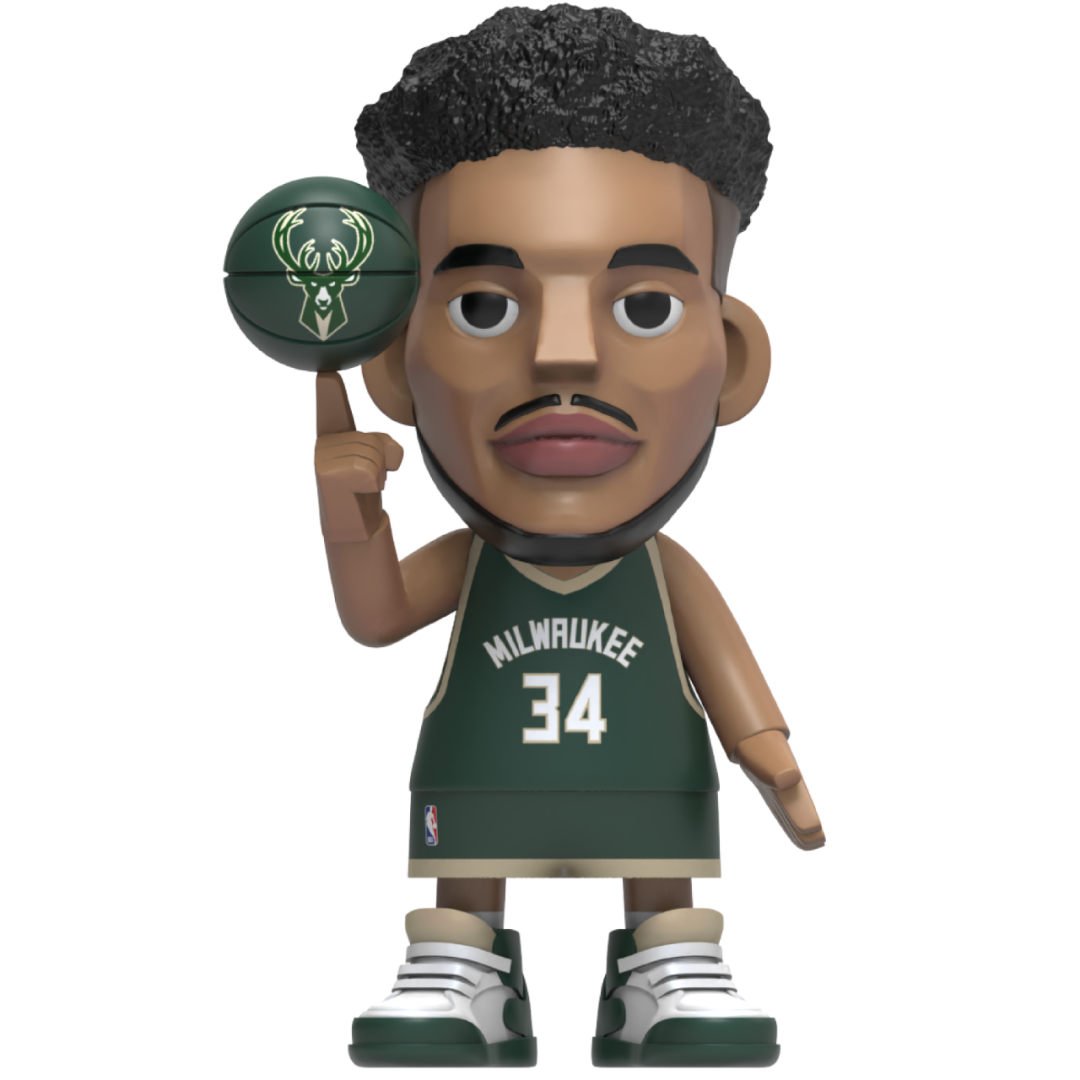 王牌化身星耀字母哥 nba篮球官方正品手办盲盒收藏公仔阿德托昆博