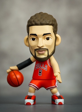 王牌化身拉文NBA官网正品 脚踝终结者现役确认款手办收藏送礼公牛