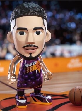 王牌化身布克Money Ball球星NBA官网授权 太阳手办中娃收藏送礼