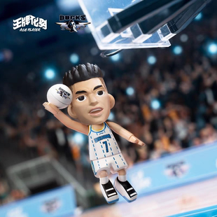 现货林书豪小隐藏 王牌化身盲盒手办北京首钢CBA确认款公仔收藏