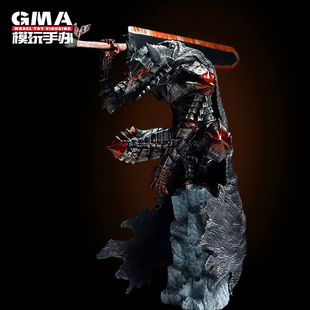 剑风传奇狂战士格斯手办战损染血版雕像模型摆件盒装手办玩具人偶