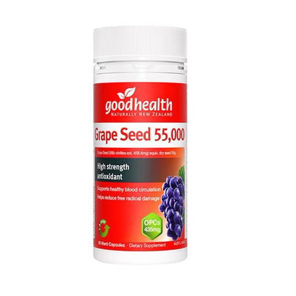 新西兰Goodhealth好健康葡萄籽精华抗氧化原花青素55000MG*90粒