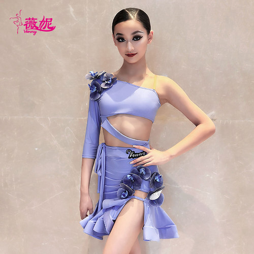 薇妮拉丁舞服时尚成人套装训练